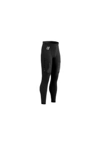 Spodnie męskie Compressport Winter Trail Under Control Full Tights. Kolor: czarny