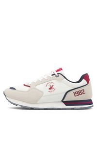 Beverly Hills Polo Club Sneakersy MILO-01 Biały. Kolor: biały. Materiał: materiał #4