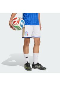 Adidas - Dziecięce spodenki podstawowe Włochy 26. Kolor: biały. Styl: sportowy #1