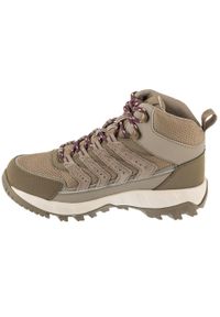 columbia - Buty trekkingowe damskie, Strata Trail Mid WP. Kolor: brązowy. Styl: sportowy