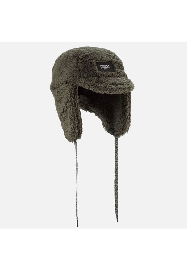 WEDZE - Czapka narciarska dla dzieci Wedze uszatka. Kolor: wielokolorowy, zielony, brązowy. Materiał: poliester, materiał. Sezon: zima. Styl: sportowy