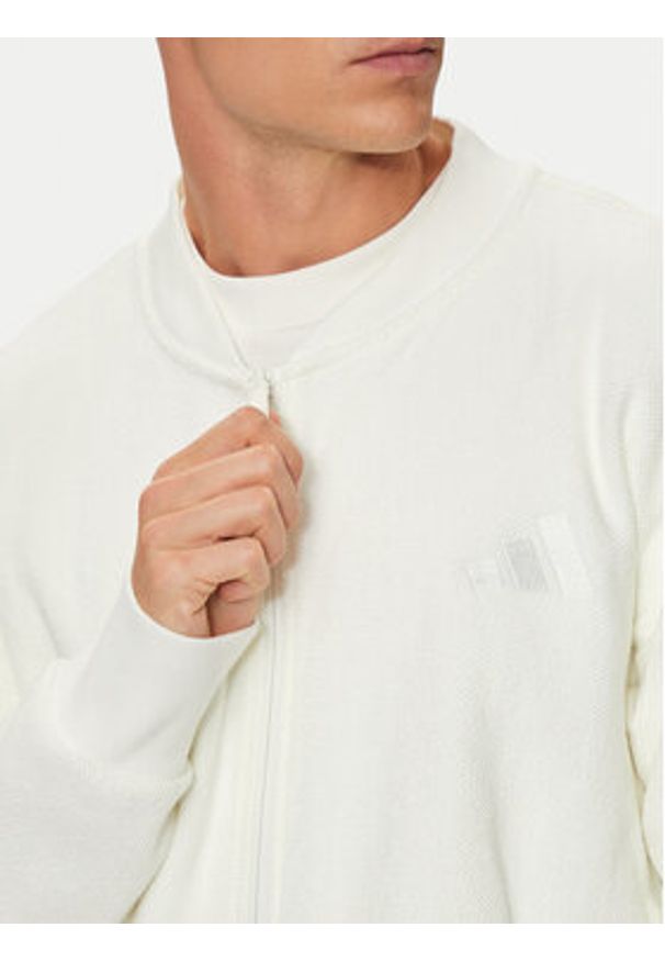 Adidas - adidas Bluza Elevated ALL SZN Terry Loop IV5211 Biały Loose Fit. Kolor: biały. Materiał: bawełna