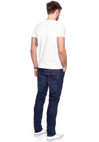 Wrangler - KOSZULKA WRANGLER WESTERN GRAPHIC TEE OFFWHITE W7B94FK02 112131566. Wzór: nadruk #5