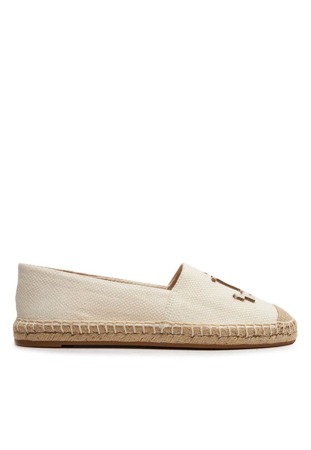 Lauren Ralph Lauren Espadryle 802920405006 Beżowy. Kolor: beżowy. Materiał: materiał