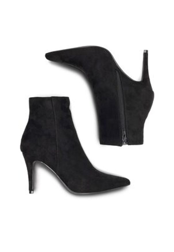 Jenny Fairy Botki SUSI LS5542-12A Czarny. Kolor: czarny. Materiał: materiał