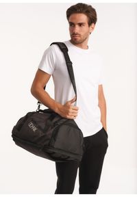 Ochnik - Torba męska. Kolor: szary. Materiał: nylon #8