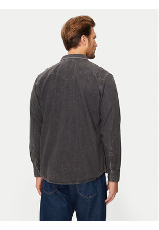 Levi's® Koszula jeansowa Barstow Western 85744-0038 Czarny Standard Fit. Kolor: czarny. Materiał: bawełna