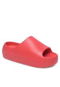 Hunter Klapki S55796-II Czerwony. Kolor: czerwony. Materiał: syntetyk #5