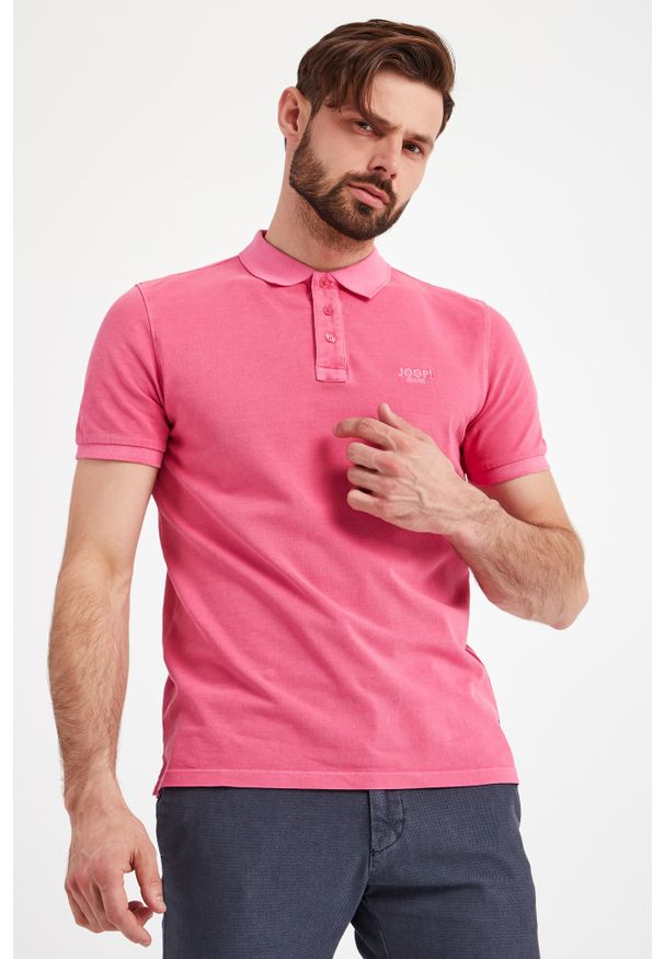 Koszulka polo JOOP! Jeans polo, z nadrukiem, sportowa