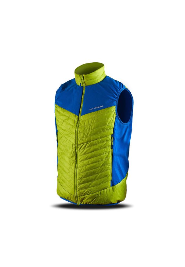 TRIMM - Kamizelka Trimm ZEN VEST. Kolor: wielokolorowy, niebieski, zielony. Sport: turystyka piesza