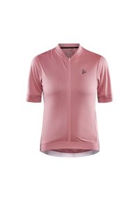 Damski jersey Craft Core Essence Regular fit. Kolor: różowy. Materiał: jersey. Sport: kolarstwo, outdoor