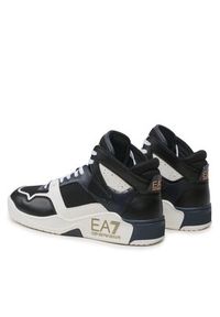 EA7 Emporio Armani Sneakersy X8Z039 XK331 S493 Czarny. Kolor: czarny. Materiał: skóra #6