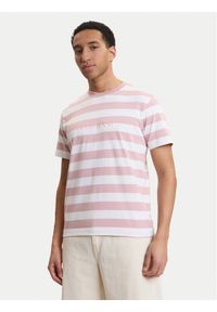 Guess Jeans T-Shirt M4YI84 K9XF1 Różowy Regular Fit. Kolor: różowy. Materiał: bawełna #1