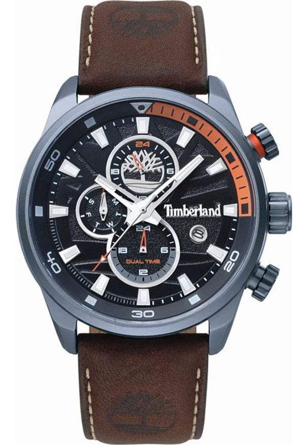 Zegarek Timberland Zegarek męski Timberland TBL.14816JLU-02 brązowy. Kolor: brązowy