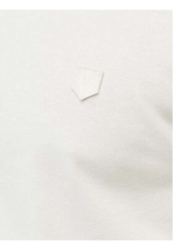 Jack & Jones - Jack&Jones Polo Crodney 12259645 Biały Regular Fit. Typ kołnierza: polo. Kolor: biały. Materiał: syntetyk, bawełna