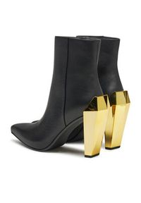 United Nude Botki Gem Bootie Hi 1087756216 Czarny. Kolor: czarny. Materiał: skóra #6