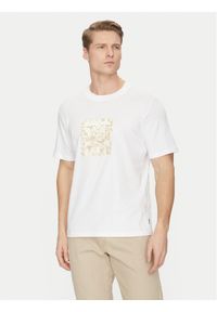 Jack & Jones - Jack&Jones T-Shirt Tarmac 12273239 Biały Regular Fit. Kolor: biały. Materiał: bawełna