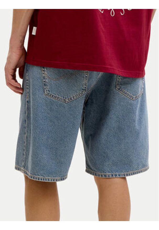 Jack & Jones Szorty jeansowe Ony Original 12289725 Niebieski Regular Fit. Kolor: niebieski. Materiał: bawełna