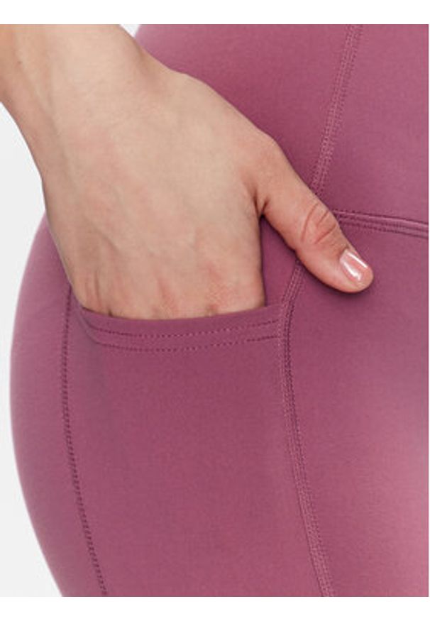 skechers - Skechers Legginsy GoFlex W03LG30B Różowy Slim Fit. Kolor: różowy. Materiał: syntetyk