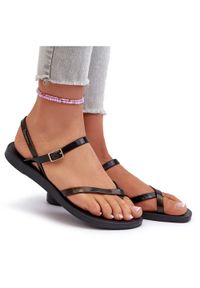 Damskie Sandały 82842 Ipanema Fashion Sandal Viii Fem Czarne. Okazja: na co dzień. Zapięcie: pasek. Kolor: czarny. Materiał: guma. Styl: casual #7