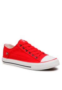 BIG STAR SHOES - Trampki Big Star Shoes DD274339 Red. Kolor: czerwony. Materiał: materiał