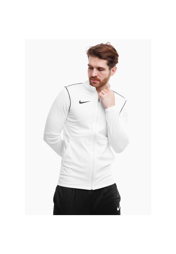 Bluza sportowa męska Nike Dri-fit Park 20 Track. Kolor: czarny, biały, wielokolorowy. Technologia: Dri-Fit (Nike). Sport: piłka nożna