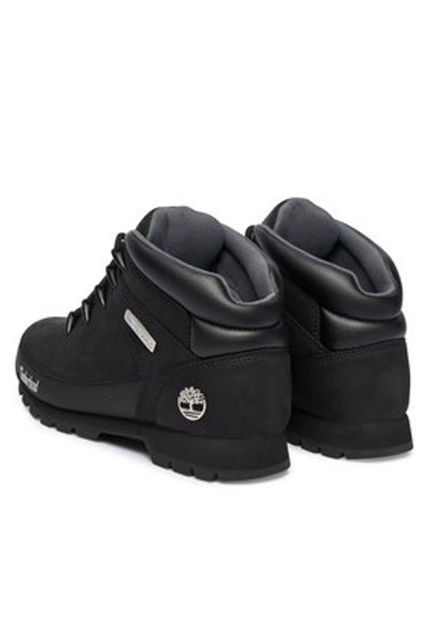 Timberland Trapery Euro Sprint Hiker 6361R/TB06361R0011 Czarny. Kolor: czarny. Materiał: materiał