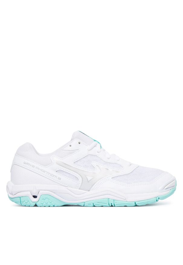 Buty halowe Mizuno. Kolor: biały. Model: Mizuno Wave