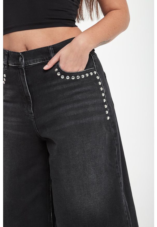 Twinset Milano - Bermudy damskie jeansowe TWINSET. Materiał: jeans