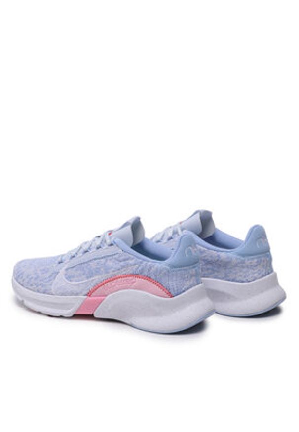 Nike Buty na siłownię Superrep Go 3 Nn Fk DH3393 005 Niebieski. Kolor: niebieski. Materiał: materiał. Sport: fitness
