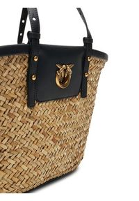 Pinko - PINKO Torebka Love Summer Basket PE 25 PLTT 103324 A1RL Beżowy. Kolor: beżowy