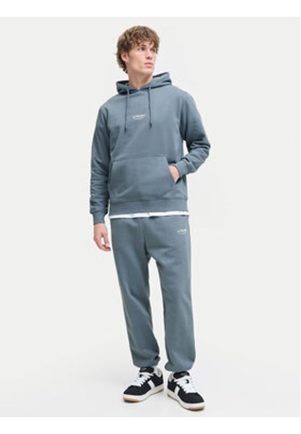 Jack & Jones Bluza Soho 12278789 Niebieski Relaxed Fit. Kolor: niebieski. Materiał: bawełna
