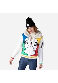 Kurtka narciarska damska Rossignol W Space Bomber Jacket. Kolor: biały. Sport: narciarstwo #1