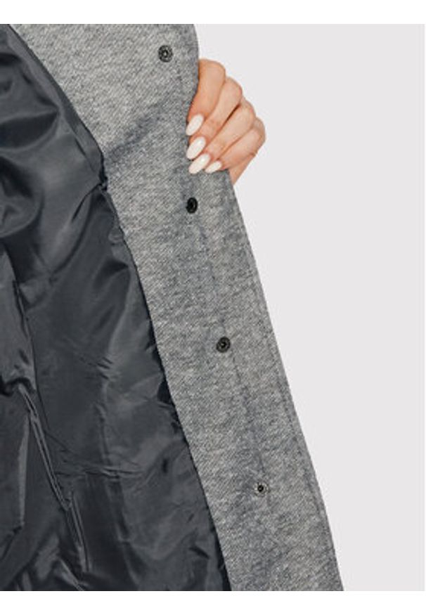 only - ONLY Płaszcz przejściowy Sedona 15142911 Szary Regular Fit. Kolor: szary. Materiał: syntetyk