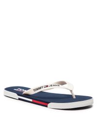 Japonki Tommy Jeans Mens Flag Beach Sandal EM0EM01032 Ecru YBL. Kolor: biały #1