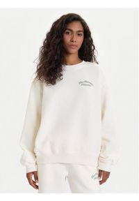 New Balance Bluza WT53516 Biały Relaxed Fit. Kolor: biały. Materiał: bawełna