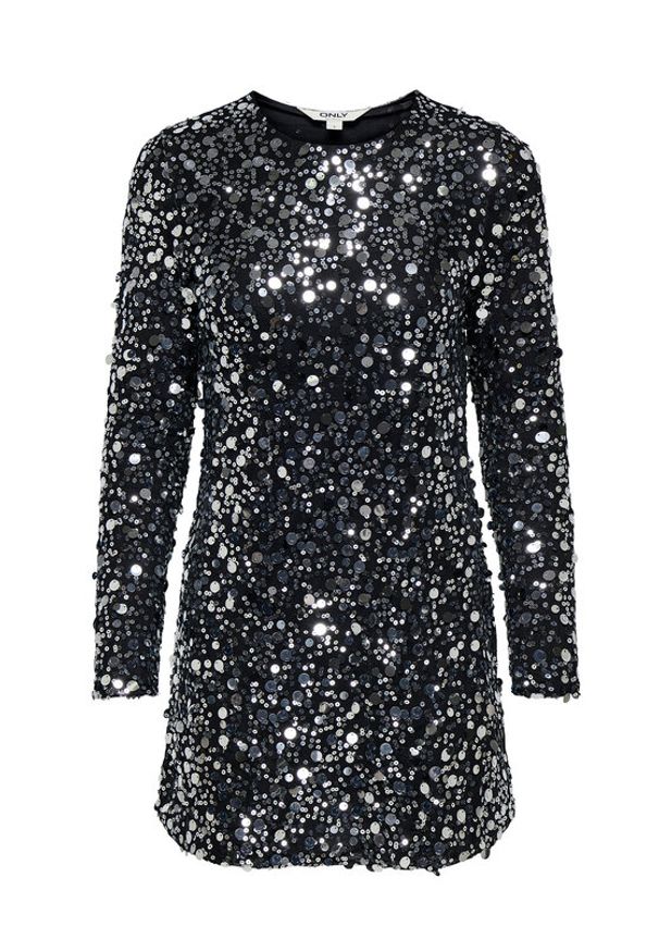 only - ONLY Sukienka koktajlowa Anika 15358384 Czarny Loose Fit. Kolor: czarny. Materiał: syntetyk. Styl: wizytowy