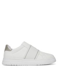Sneakersy Calvin Klein Jeans. Kolor: biały