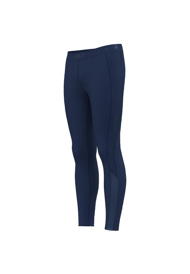 Legginsy Jako Power. Kolor: niebieski. Materiał: materiał. Sport: piłka nożna