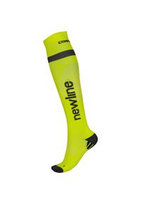 NewLine - Skarpetki Newline compression. Kolor: wielokolorowy, żółty, czarny. Sport: tenis, fitness #1
