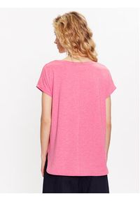 ICHI T-Shirt 20109945 Różowy Regular Fit. Kolor: różowy #7