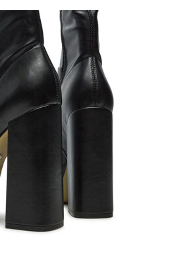 Aldo Kozaki Albie 13812169 Czarny. Kolor: czarny. Materiał: skóra