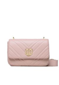 DKNY Torebka Delphine Shoulder Ba R23EBK75 Różowy. Kolor: różowy. Materiał: skórzane