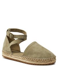 Marc O'Polo Espadryle 40315613802305 Khaki. Kolor: brązowy. Materiał: zamsz, skóra #3