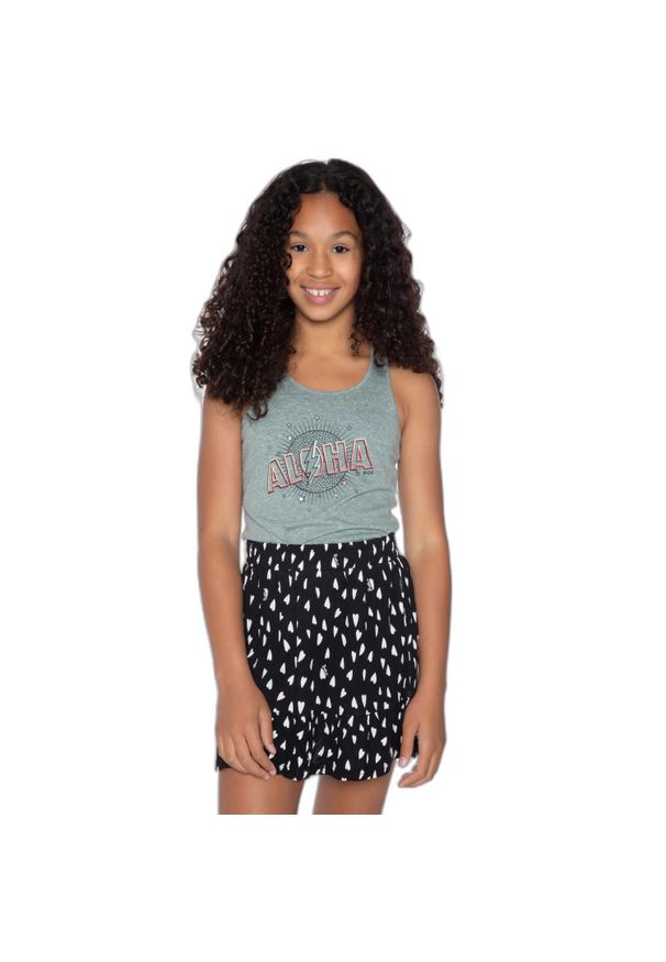 Dziewczęcy tank top Protest Prtelise. Kolor: zielony. Sezon: lato. Sport: turystyka piesza