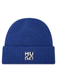 Hugo Czapka Women-X 692 50477679 Niebieski. Kolor: niebieski. Materiał: poliamid, materiał