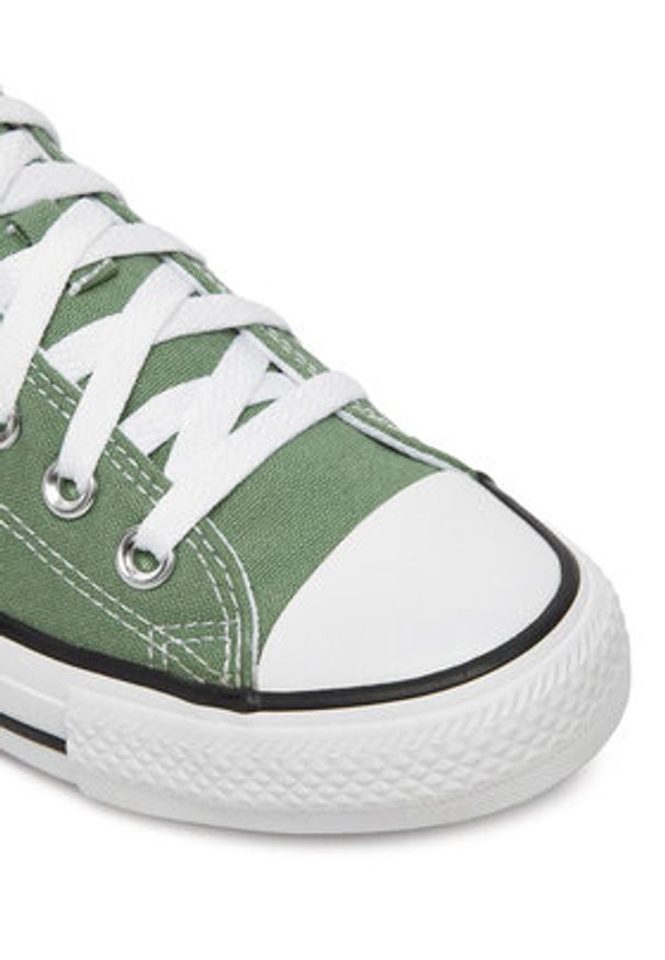 Converse Trampki Chuck Taylor All Star Mini Flowers A14982C Zielony. Kolor: zielony. Materiał: materiał