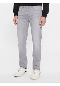 Pepe Jeans Jeansy PM207388 Szary Slim Fit. Kolor: szary