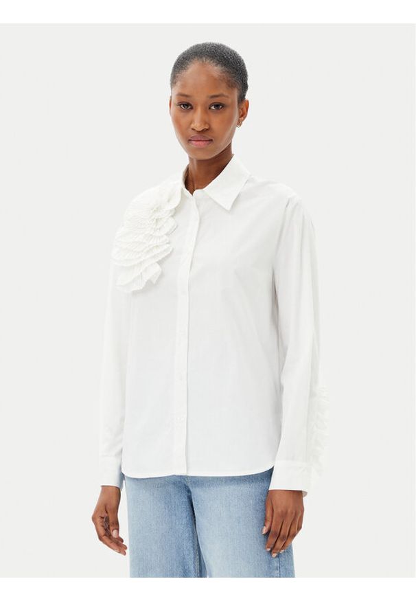 Artigli - ARTIGLI Koszula ACCA002425 Biały Regular Fit. Kolor: biały. Materiał: bawełna