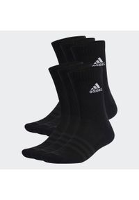 Adidas - Cushioned Sportswear Crew Socks 6 Pairs. Kolor: biały, wielokolorowy, czarny. Materiał: materiał